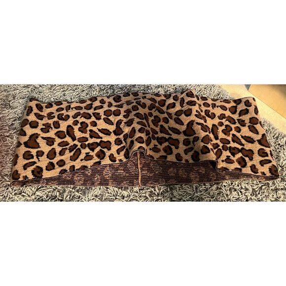 Portolano Leopard Infinity Scarf  - Picture 3 of 6